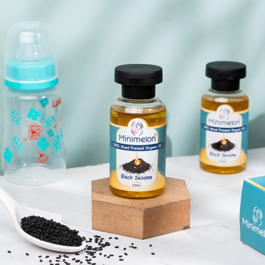 Black Sesame Oil (Cold-Pressed)