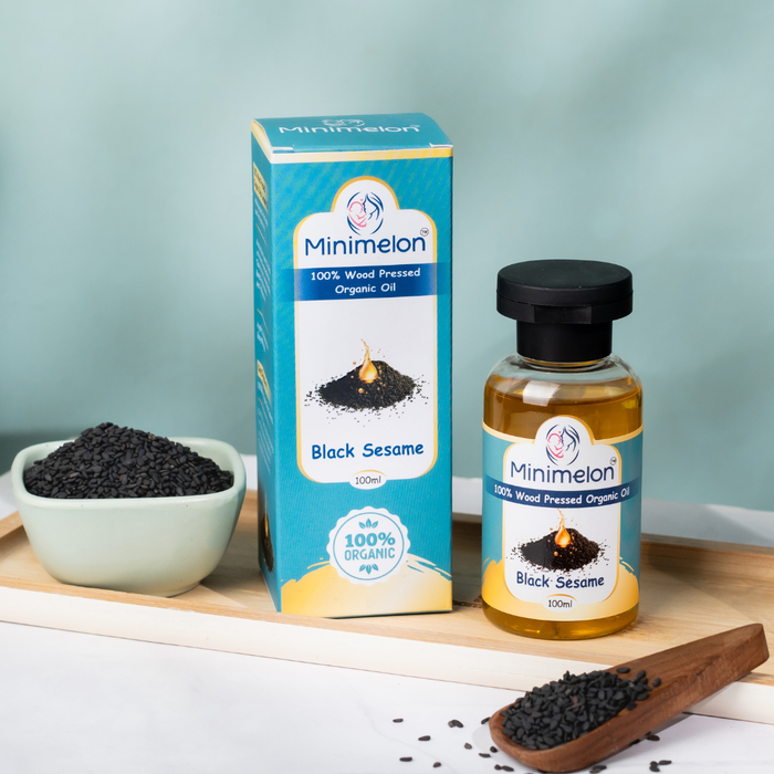 Black Sesame Oil (Cold-Pressed)
