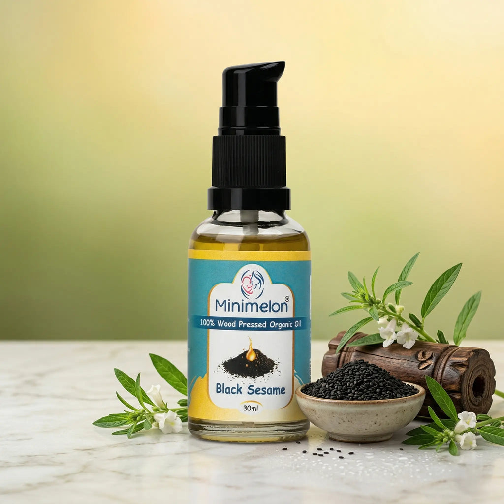 Black Sesame Oil (Cold-Pressed)