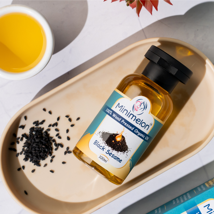 Black Sesame Oil (Cold-Pressed)
