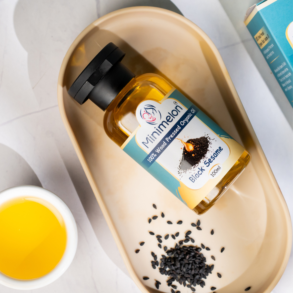 Black Sesame Oil (Cold-Pressed)