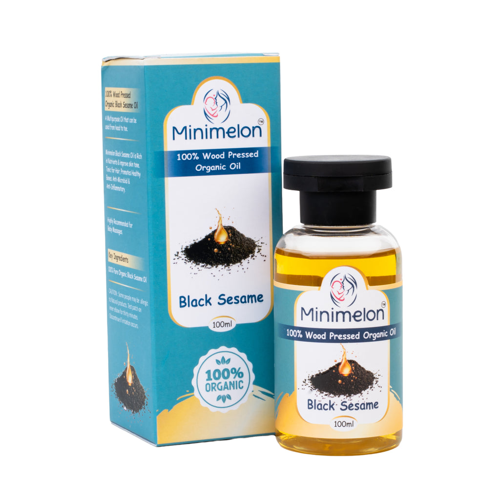 Black Sesame Oil (Cold-Pressed)